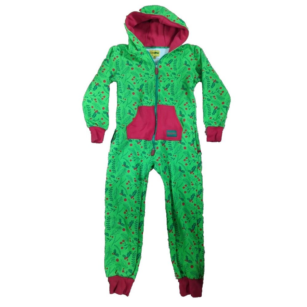 Tipsy Elves Red & Green Holly‎ Christmas Adult Size XSmall
